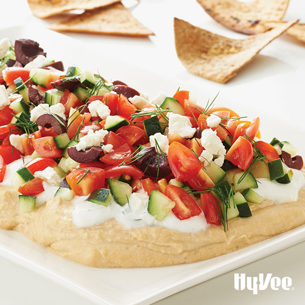 Greek SixLayer Dip  Recipe