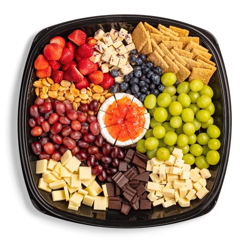 Sparkling Fruit and Cheese Charcuterie Board (Serves 12-16) | Hy-Vee ...