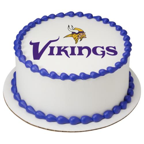 Minnesota Vikings Round Cake 35399 