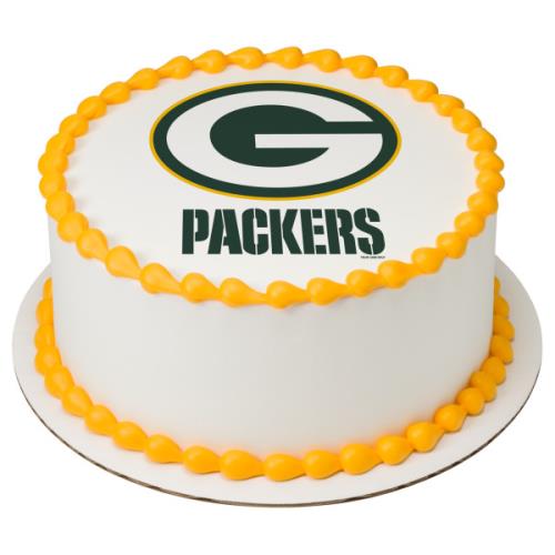 Green Bay Packer Round Cake 4580