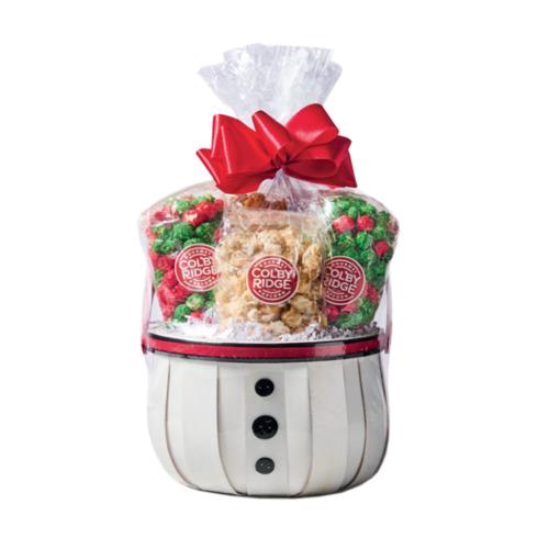 Holiday Popcorn Basket 