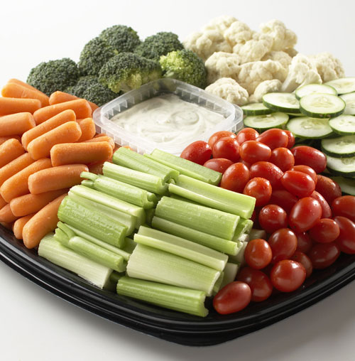 vegetable trays for parties