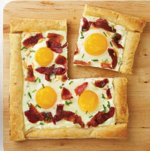 Egg bacon recipe and   tart Bacon  Tart Recipe